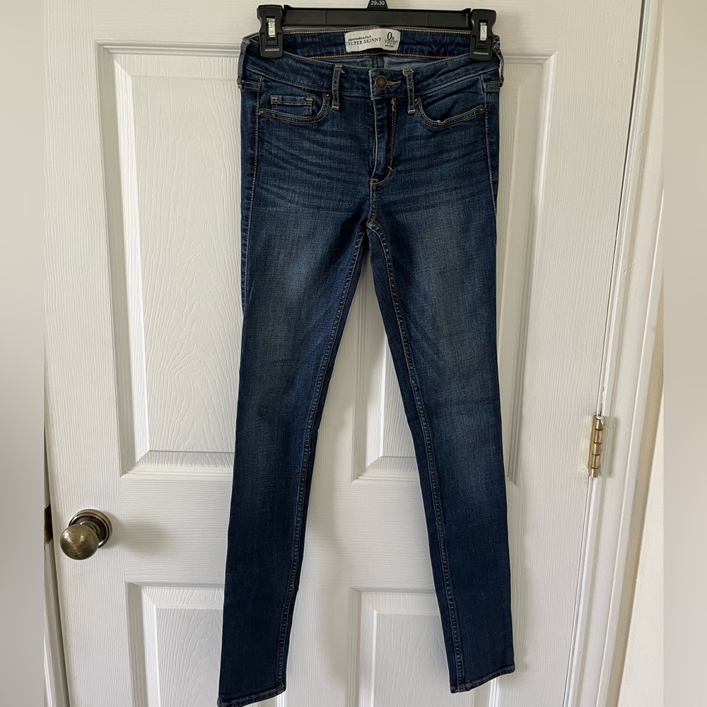 Abercrombie & Fitch Women's Denim Super Skinny Jeans